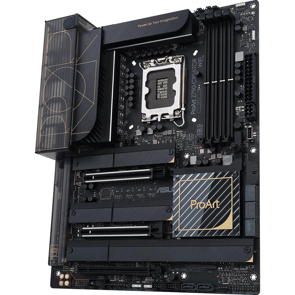ASUS PROART Z790 CREATOR WIFI Motherboard - Intel LGA 1700 Socket, DDR5, PCIe 5.0, Thunderbolt 4, WiFi 6E - Perfect for 4K Video Editing, 3D Rendering & Content Creation Workstations