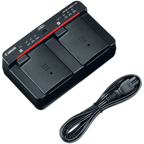 Original Canon LC-E19 Battery Charger for EOS 5D Mark IV, 6D, 7D, 80D - Fast Charging & LED Indicator - Perfect for Travel & Professional Photography