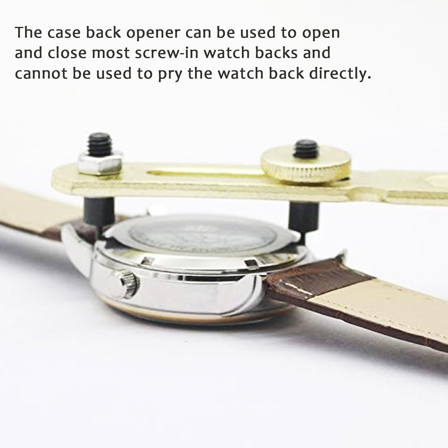 Professional Watch Back Removal Tool Kit - Adjustable Watch Case Opener for Battery Replacement & Repair | Watchmaker Repair Accessories | Ideal for DIY Watch Maintenance & Jewelry Repair