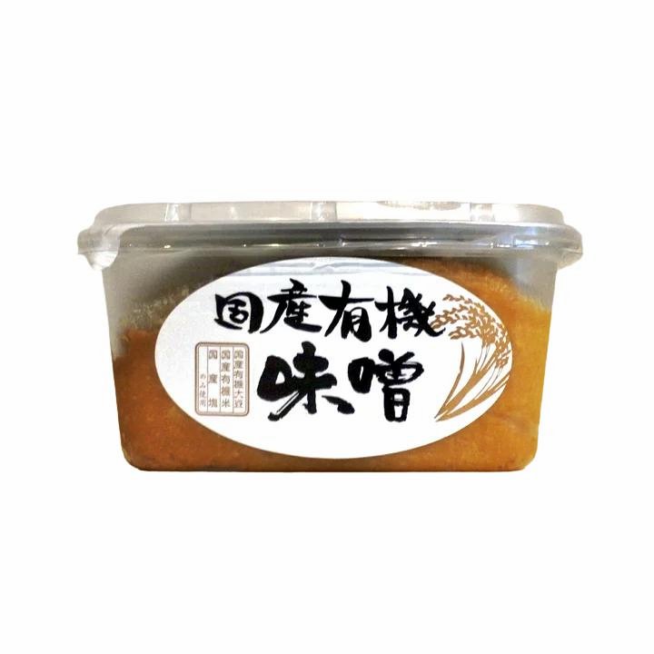 Organic Adachi Miso Paste 450g - Naturally Brewed Traditional Japanese Soybean Seasoning for Soup, Marinades & Cooking - Gluten-Free & Vegan-Friendly