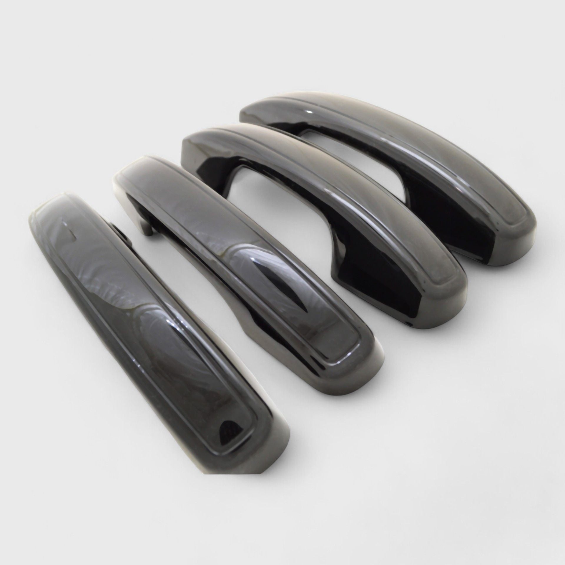 Gloss Black Chrome Delete Door Handle Cover with Keyless Sensors - DH6303BLK | Perfect for Car Customization & Enhanced Vehicle Aesthetics