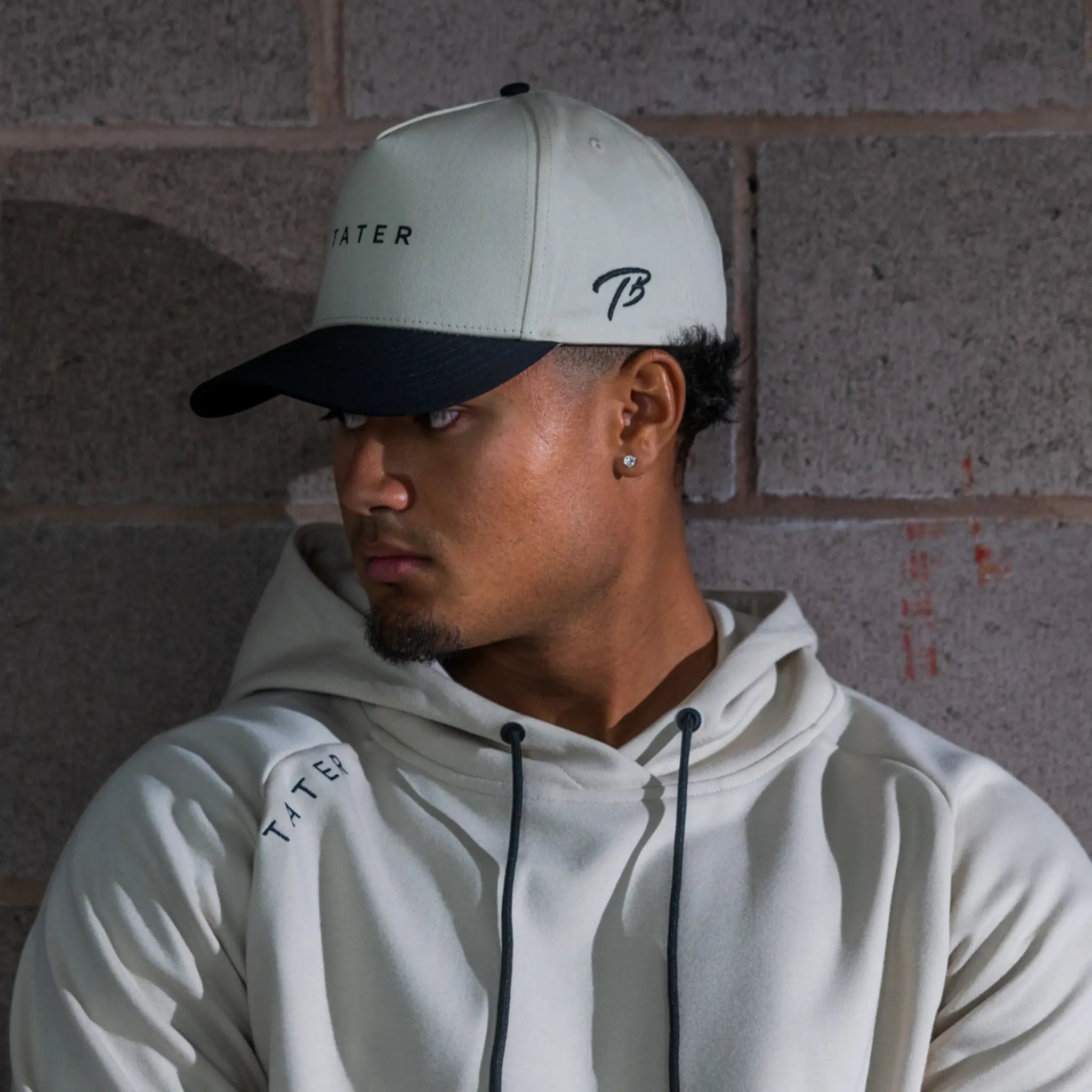 Fundamentals Cream Baseball Snapback Cap - Adjustable Dad Hat for Men & Women | Perfect for Casual Wear, Sports, and Outdoor Activities