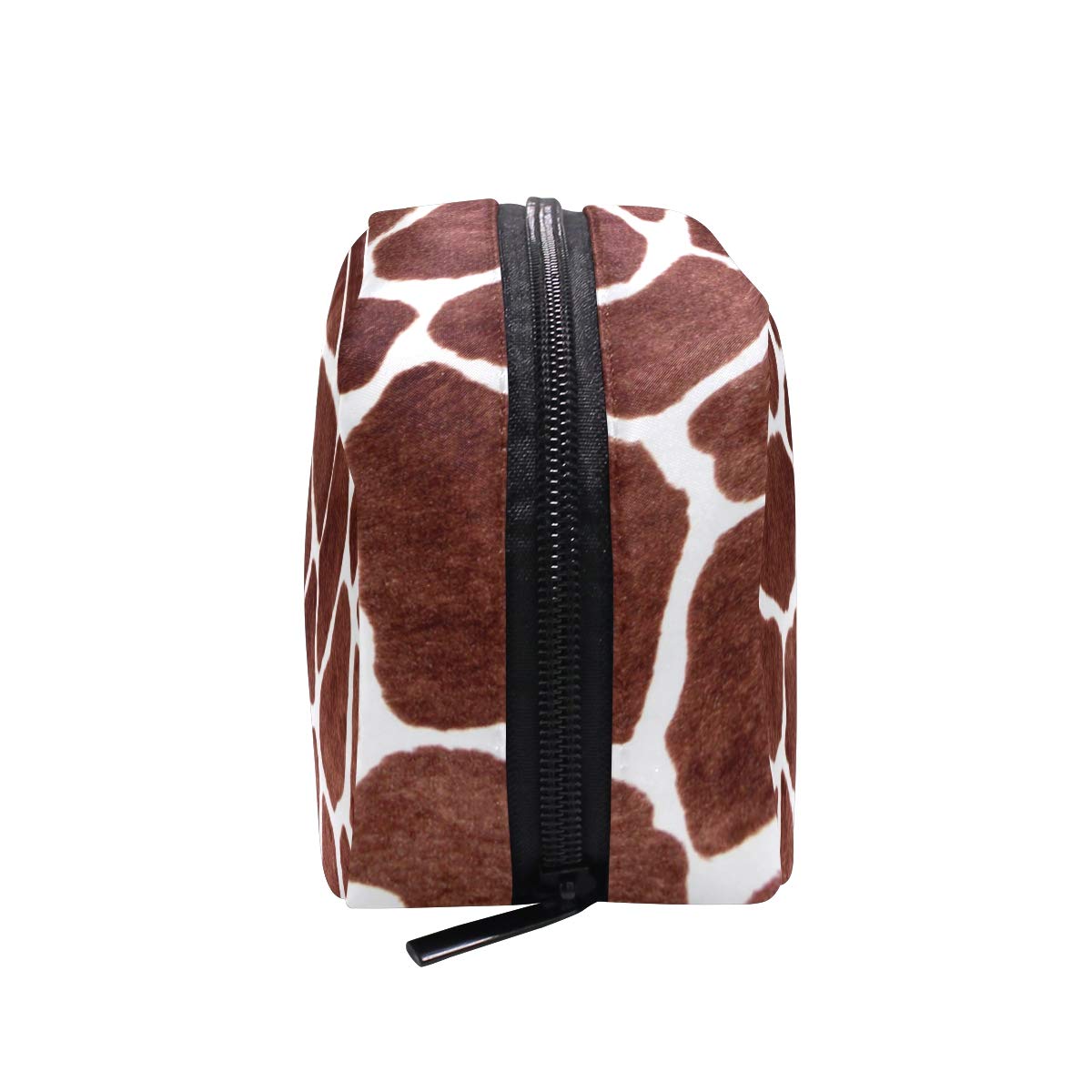ALAZA Giraffe Print Makeup Bag - Large Capacity Cosmetic Organizer Pouch for Women & Girls | Travel, Gym, Daily Essentials Storage