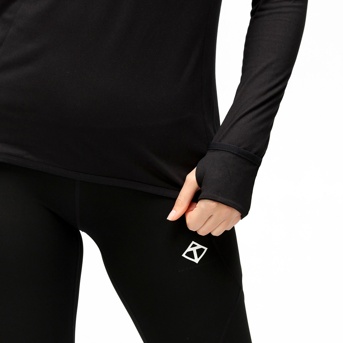 Black Long Sleeve Zip-Up Jacket for Women - Stylish & Comfortable Outerwear for Fall & Winter | Perfect for Casual Outings, Work & Travel