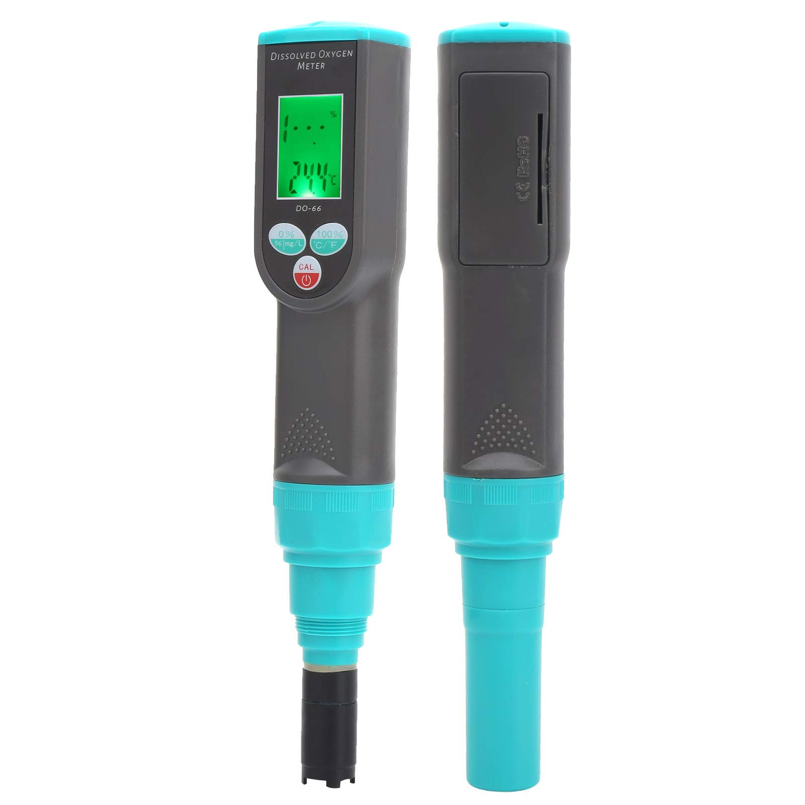 Digital Dissolved Oxygen Tester with DO Probe - High Accuracy Water Quality Meter for Aquariums, Aquaculture & Hydroponics | Perfect for Fish Tanks, Pond Monitoring & Laboratory Testing
