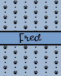 Personalized Dog Blanket Paws Name6
