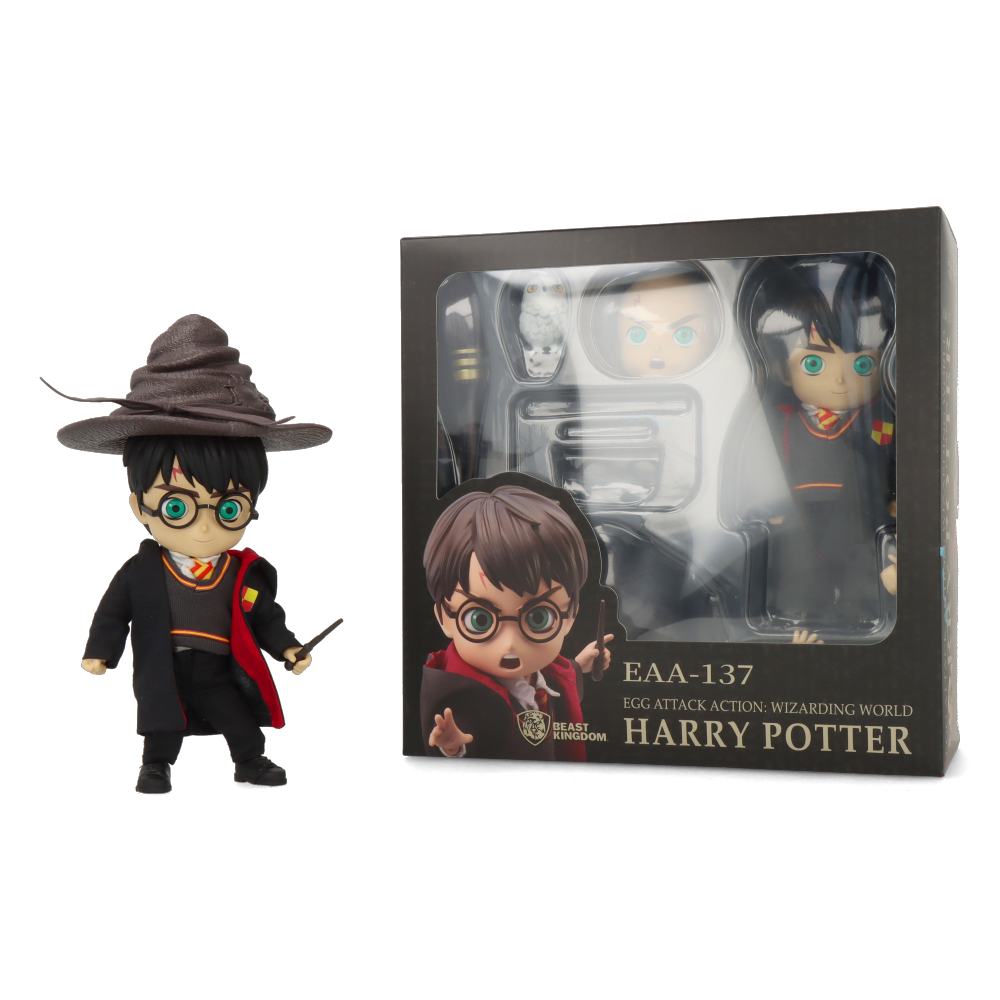 Harry Potter Egg Attack Action Figure - Collectible Wizarding World Character Toy for Fans & Gift Ideas - Perfect for Display, Role Play & Movie-Themed Decor