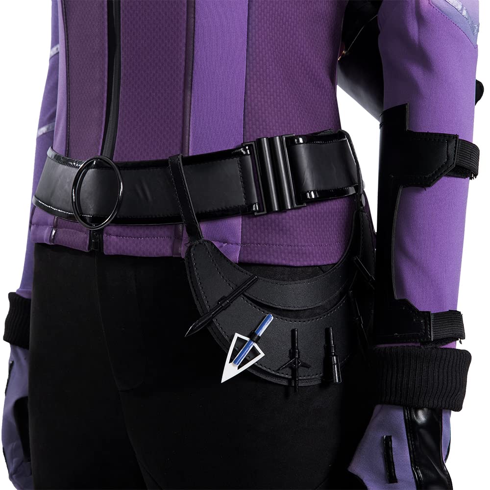 Hawkeye Cosplay Costume - Female Kate Bishop & Male Clint Barton Superhero Outfit for Halloween, Comic Con, Cosplay Parties & Marvel Themed Events