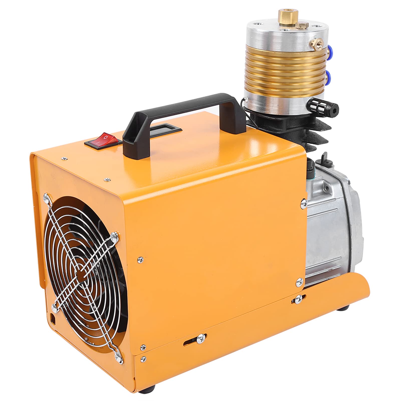 Portable Air Compressor for Car & Bike Tires - 110V Electric Tire Inflator Pump with Digital Gauge - Fast Inflation for Cars, SUVs, Motorcycles & Bicycles - Perfect for Road Trips, Garage & Emergency Use