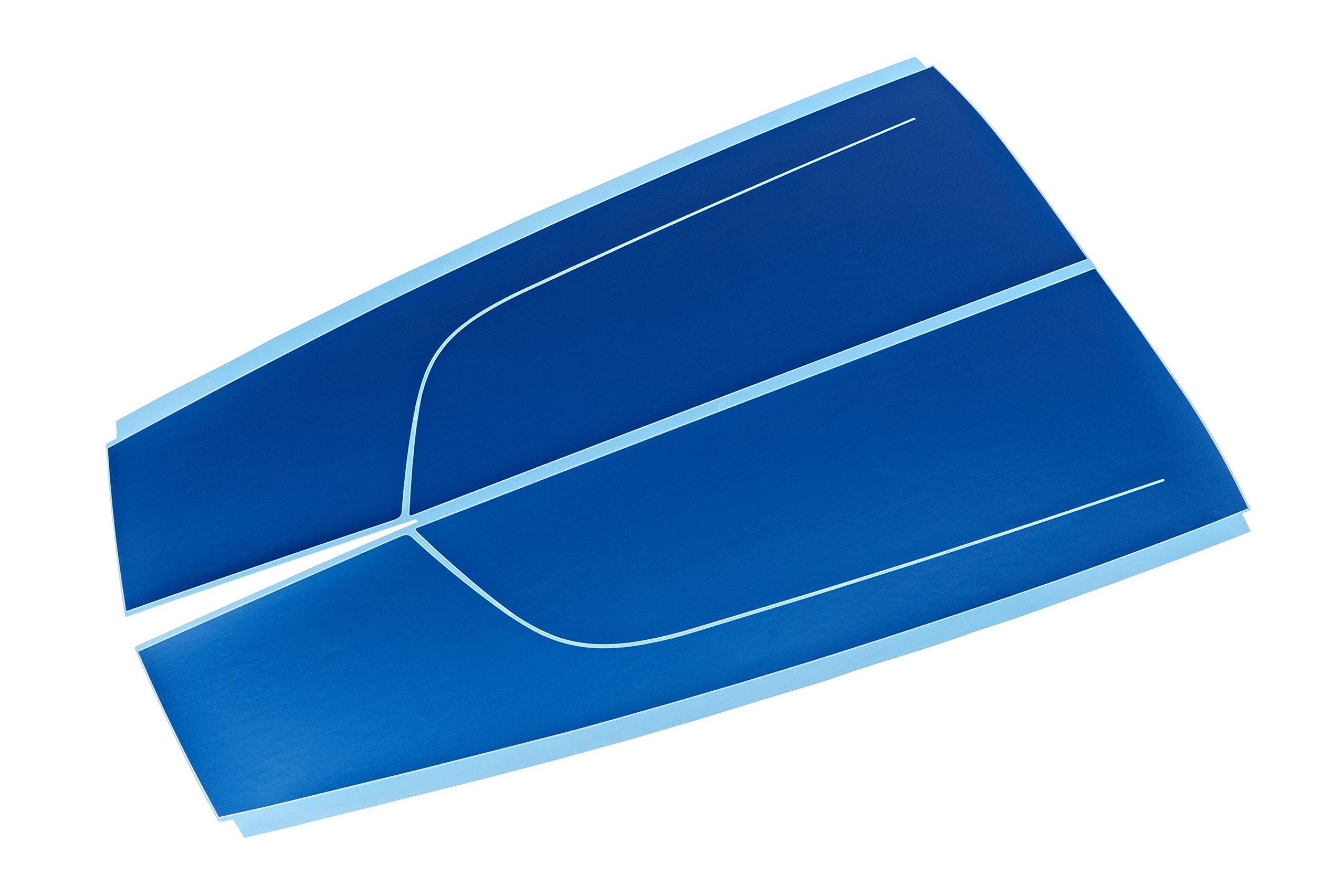 ACDelco 22783947 Upper Hood Decal - Calicove Blue Vinyl Sticker for Car Hood Customization | Perfect for Chevy, GMC, Ford & Dodge Trucks & SUVs