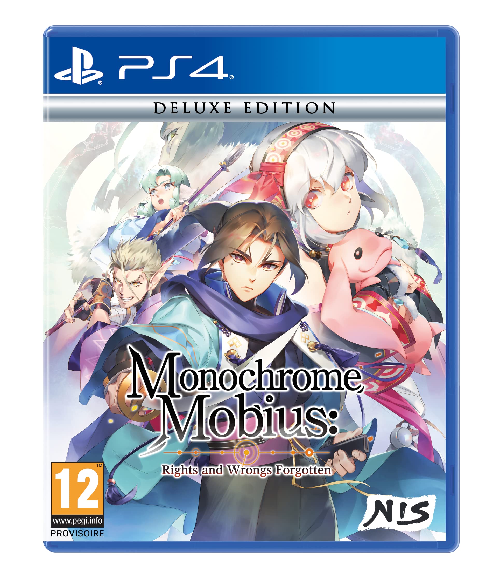 Monochrome Mobius: Rights and Wrongs Forgotten - Deluxe Edition for PlayStation 4 | JRPG Adventure Game | Perfect for Anime Fans & Story-Driven Gamers