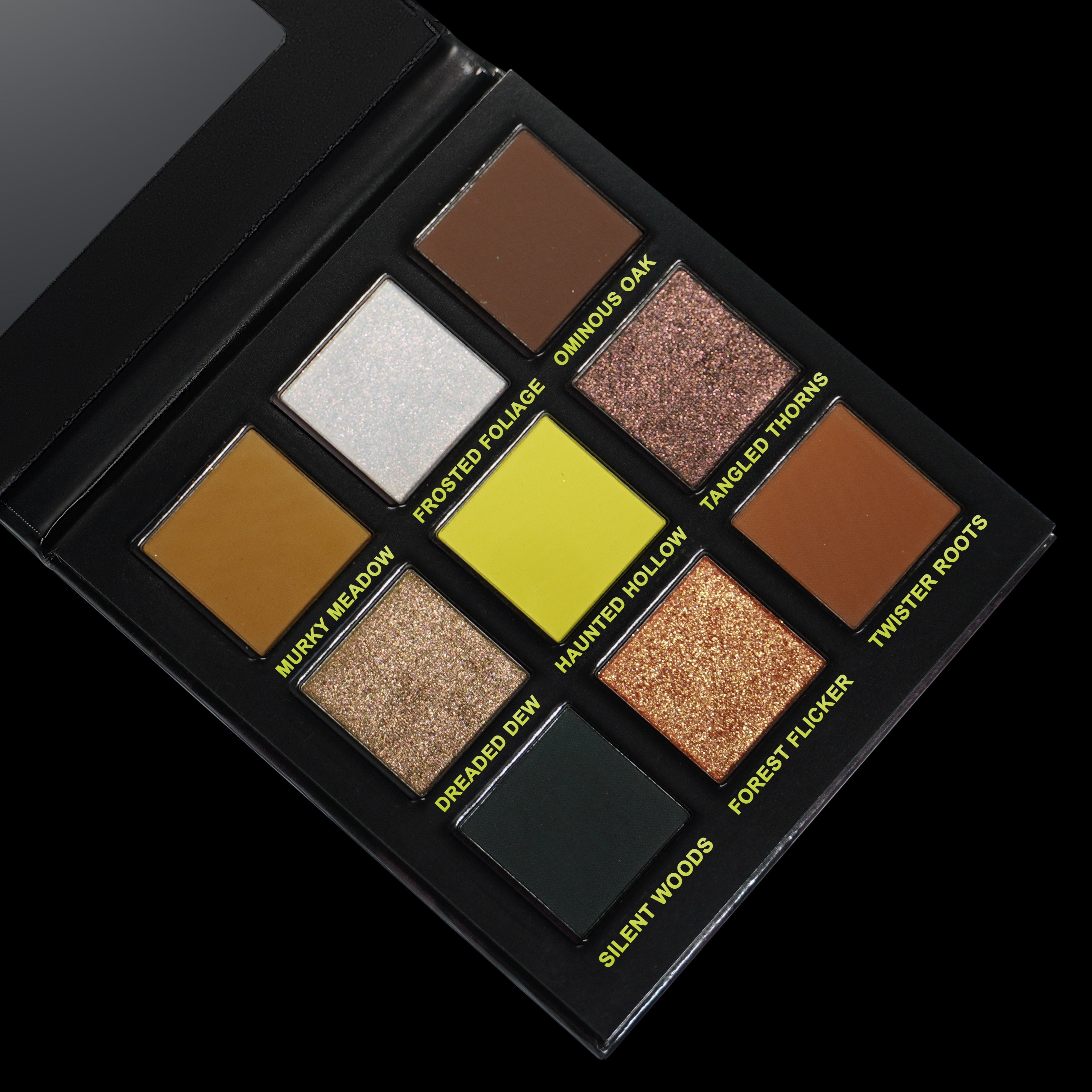 Murky Meadow Eyeshadow Palette - 12 Highly Pigmented Matte & Shimmer Shades for Stunning Eye Looks | Perfect for Day to Night Makeup, Parties & Special Occasions