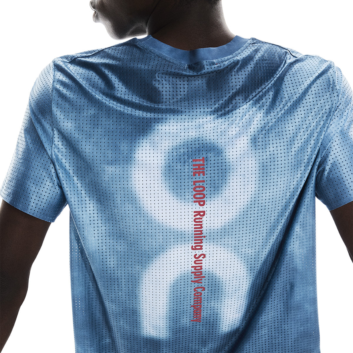 PLEASURES The LOOP Running Supply Pace Tee 'Nile' - Comfortable Graphic Running T-Shirt for Men & Women - Perfect for Jogging, Gym Workouts & Casual Streetwear
