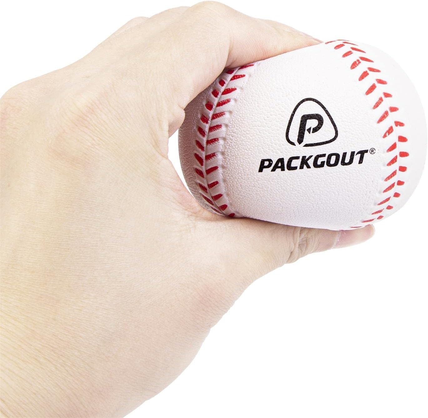 Soft Foam Baseballs for Kids & Teens - Safe Training Balls for Hitting Practice, Pitching & Fielding | Squishy T-Balls for Backyard Games, Batting Cages & Youth Leagues