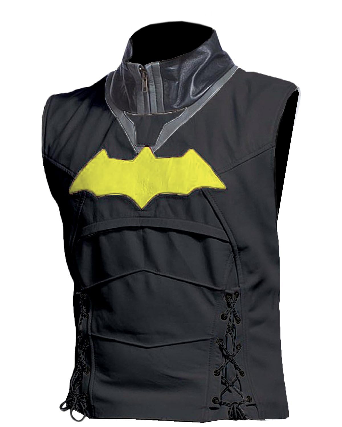 Replica Style Yellow Hooded Men's Vest Jacket 2-in-1 (Sizes S-5XL) - Lightweight Outdoor Windbreaker for Hiking, Camping & Streetwear Fashion