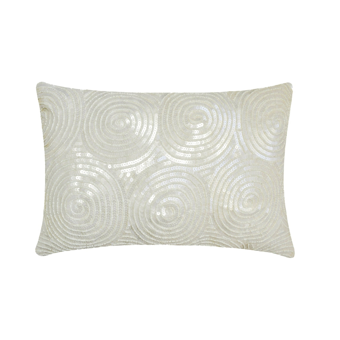 Elegant Aqua Blue Silk Lumbar Pillow Cover - Luxury Home Decor for Sofa, Bed & Office - Perfect for Living Room, Bedroom & Interior Design
