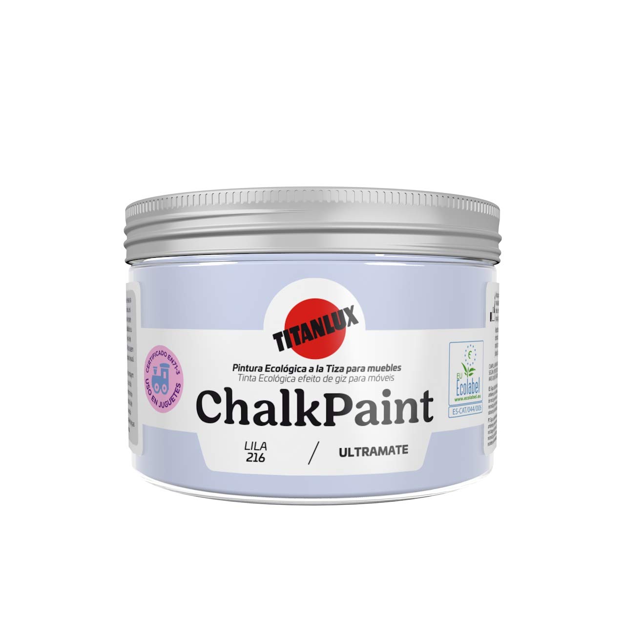 Titan - Premium Chalk Paint for Furniture & Crafts (150ml, Lilac) - Perfect for DIY Home Decor, Upcycling & Vintage Projects