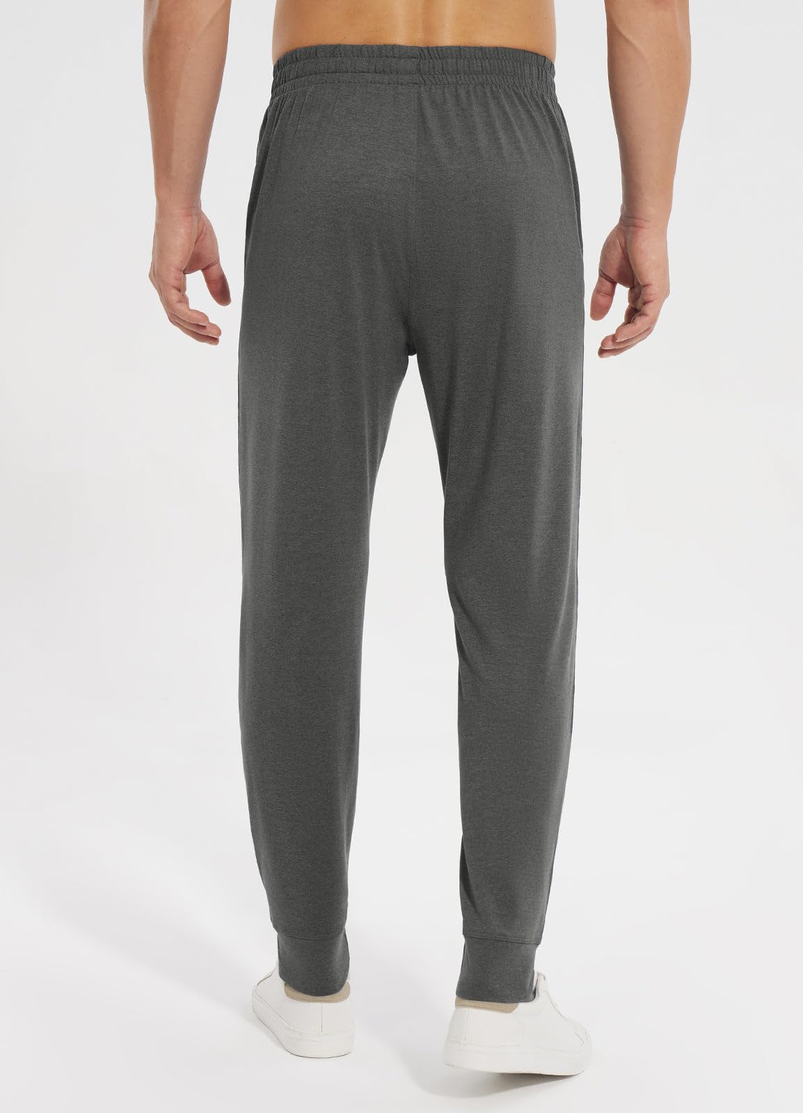 Baleaf Men's Sweatpants with Zipper Pockets - Ultra Soft Tapered Joggers for Running, Workout & Gym - Comfortable Athletic Pants for Casual Wear & Lounge