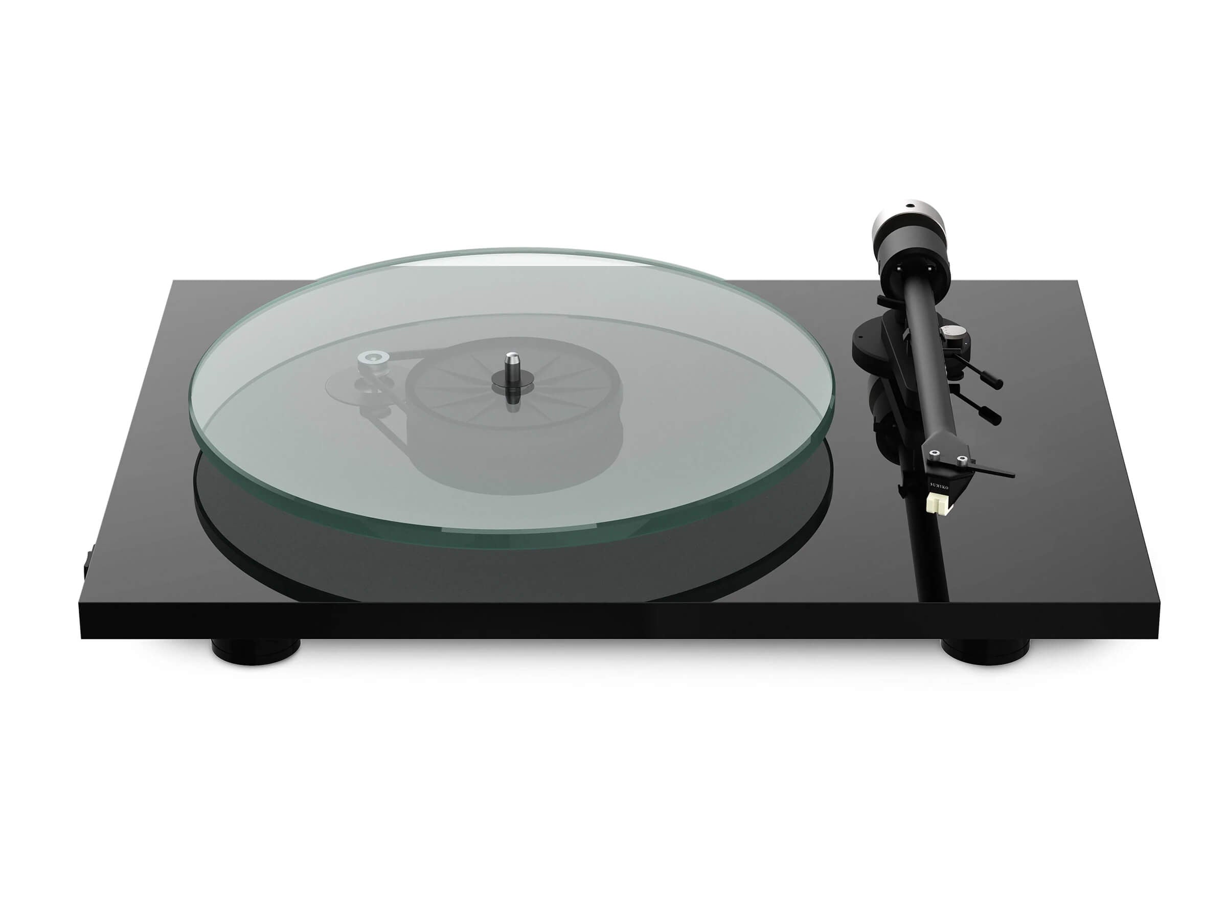 Pro-Ject T2 Premium Turntable - High-End Vinyl Record Player with Belt Drive & Adjustable Tonearm - Perfect for Audiophiles & Home Music Listening