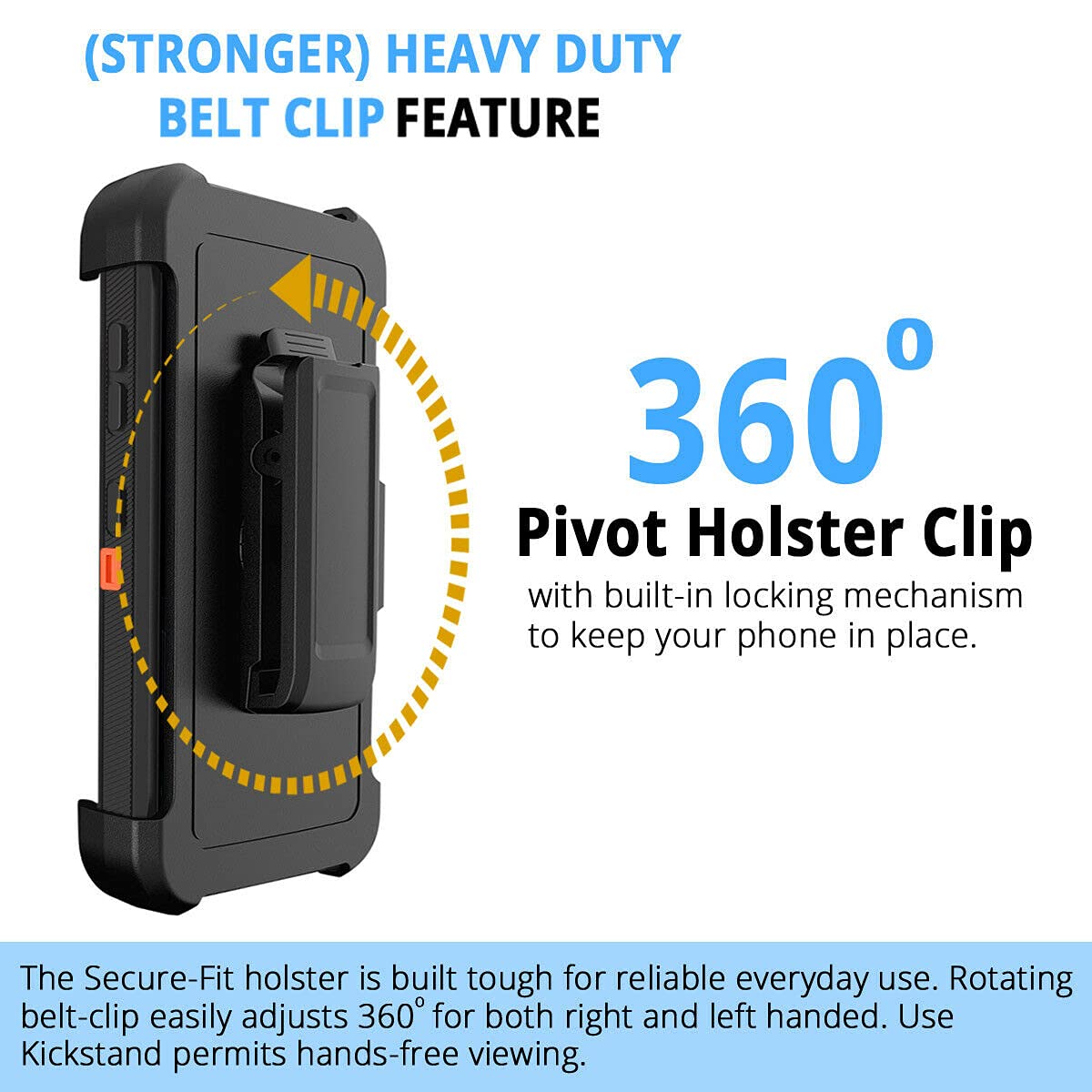 **Shockproof Defender Case for iPhone 12 Pro Max (6.7