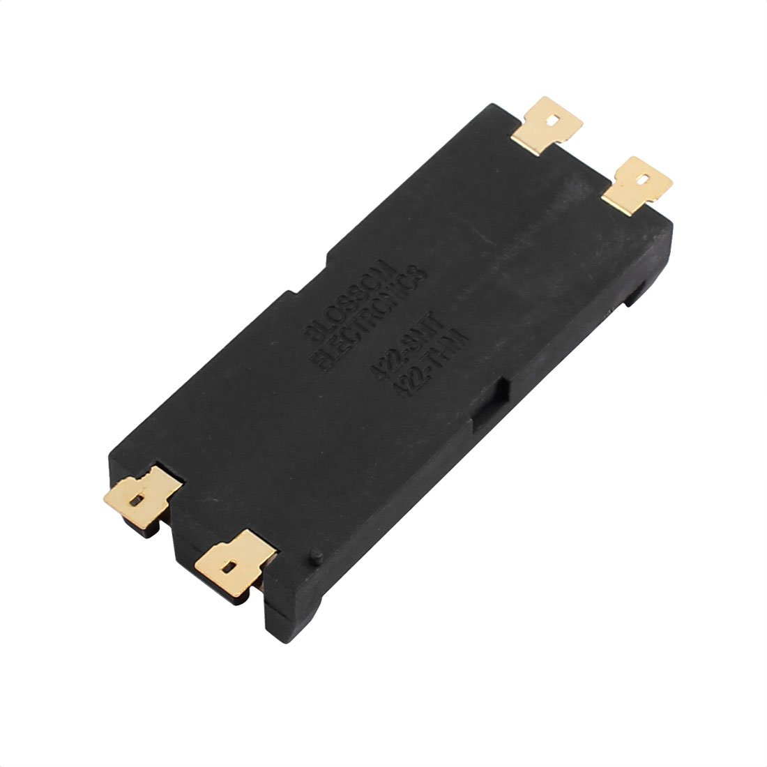 Premium Nylon Shell AAA Battery Charger with Storage Holder - 2 x 1.5V Brass Series Connection - Ideal for Electronics, Toys & Emergency Kits