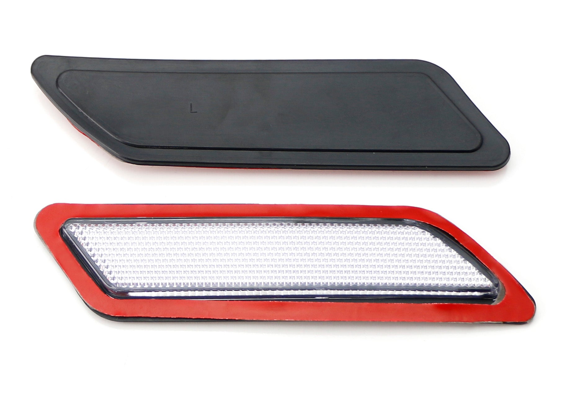 Clear Lens Front Bumper Side Markers for 2012-2015 BMW F30 F31 Pre-LCI 3 Series - Enhanced Visibility & Style Upgrade for Night Driving & Custom Look