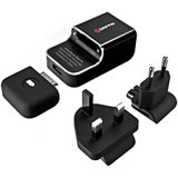 Griffin USB Wall Charger & Portable Power Bank for iPhone - Fast Charging, Compact Design for Home, Travel & Emergency Backup
