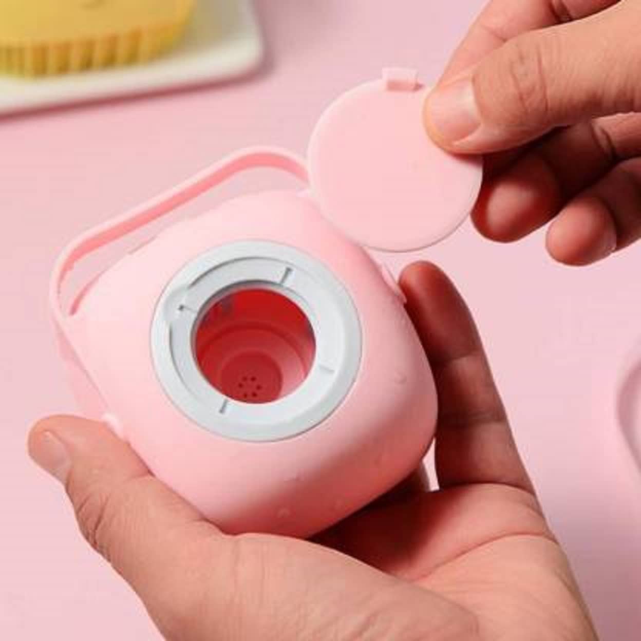 **Silicone Body Bath Brush with Shampoo Dispenser - Soft Exfoliating & Cleansing Shower Brush for Men & Women (Multicolor) - Perfect for Back Scrubbing, Exfoliation & Deep Cleaning**