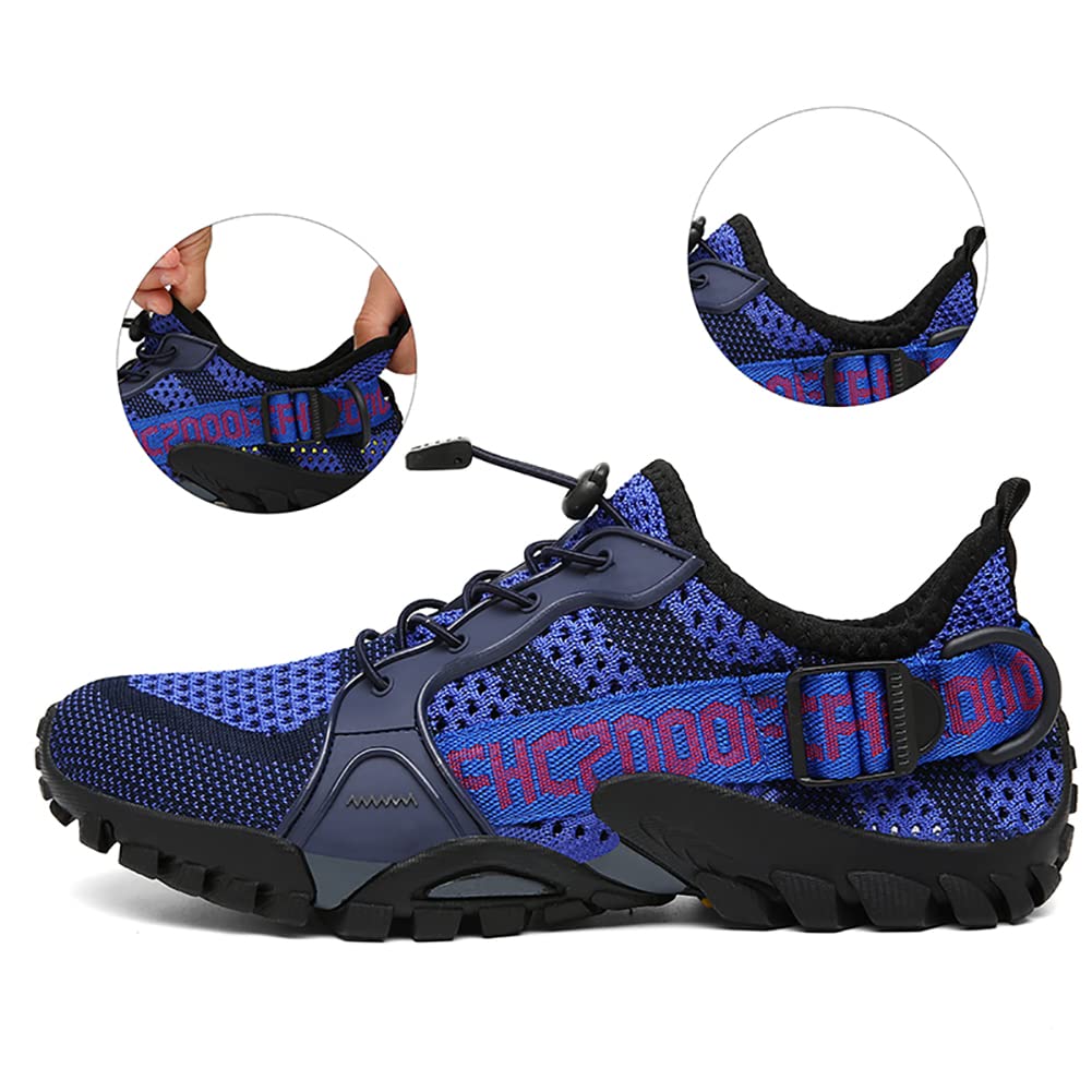 **Men's & Women's Quick-Drying Water Shoes for Hiking, Beach, Travel & Outdoor Activities - Lightweight Aqua Trekking Sneakers for Walking, Climbing & Water Sports**