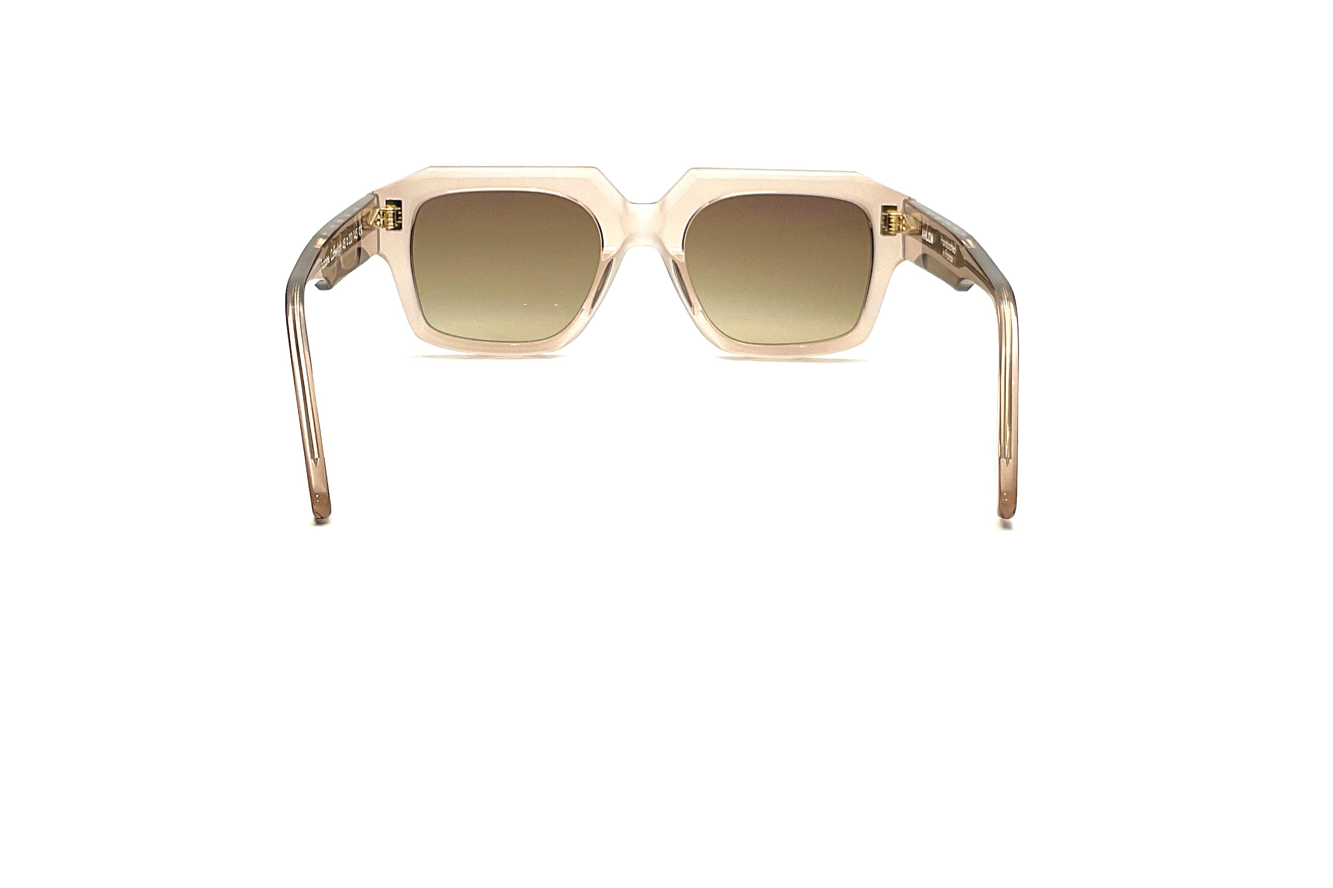 Ahlem Trudaine Sunglasses - Coffee Light Smoke Gradient Lenses for UV Protection & Fashion | Perfect for Outdoor Activities, Beach, and Driving