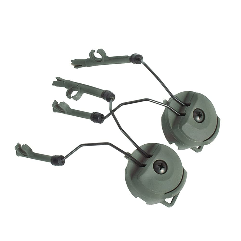 Tactical Fast Helmet Wing Rail ARC Side Rail Mount Adapter - Outdoor Airsoft Gear Accessory for Headset Hanging Bracket | Perfect for Airsoft Battles, Military Simulation & Tactical Training