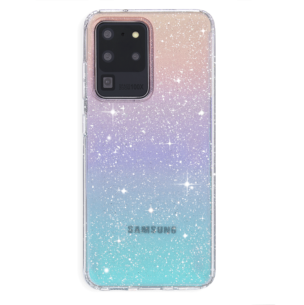 Ombre Stardust Glitter Phone Case for Samsung Galaxy - Protective & Stylish Cover for Everyday Use & Special Occasions