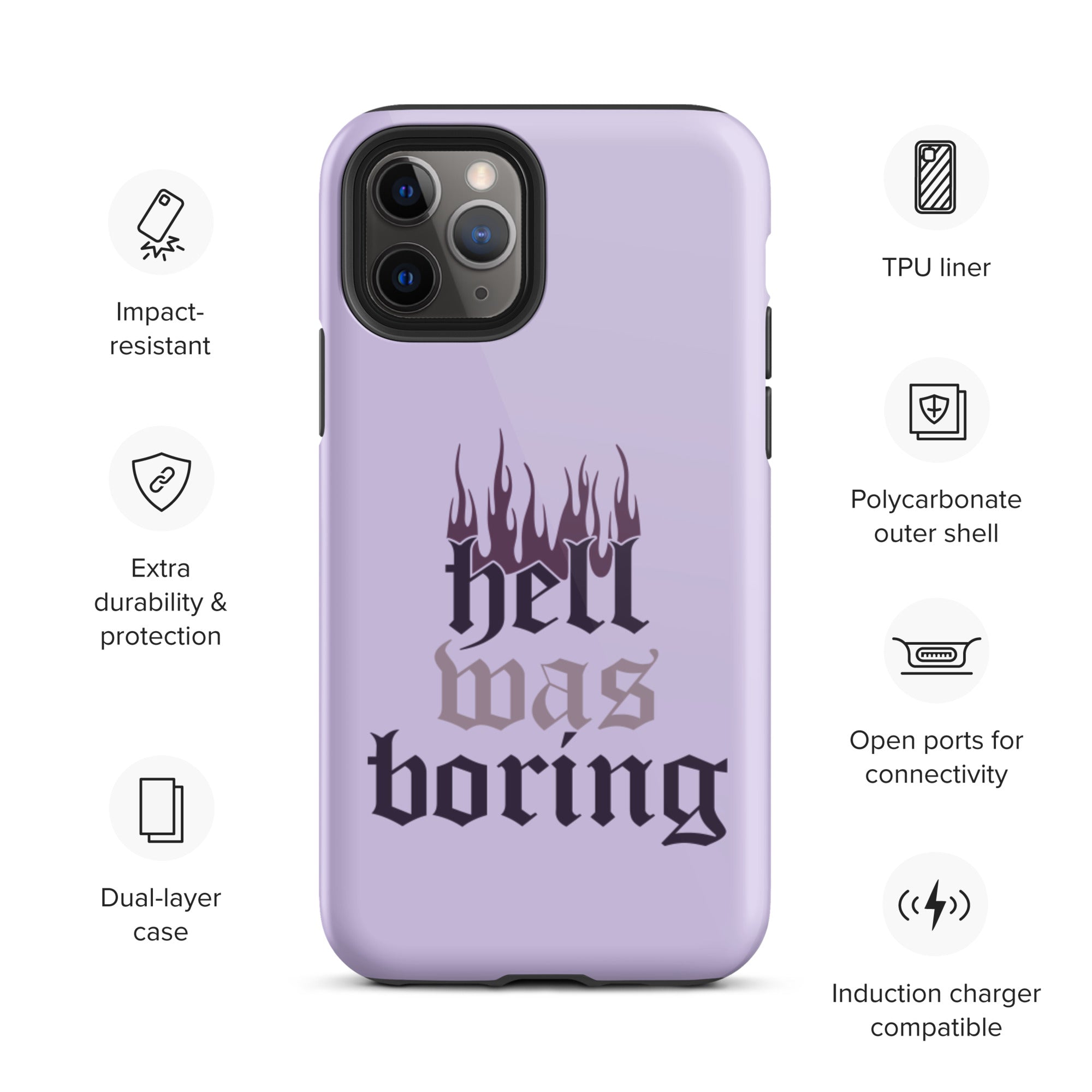 Premium Tough iPhone Case - Shockproof & Durable Protection for Everyday Use | Perfect for Outdoor Adventures & Active Lifestyles