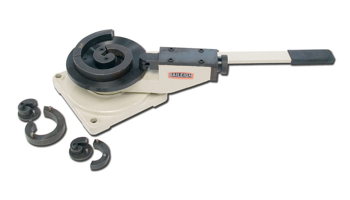 Baileigh Industrial BA9 1005648 MPB 10 Scroll Bender - Metal Bending Machine for DIY Projects & Metalworking - Perfect for Home Workshops & Professional Fabrication