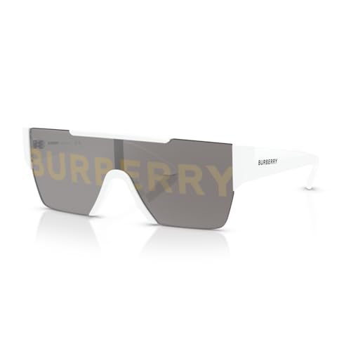 White / Grey Tam Burberry Silver/Gold2