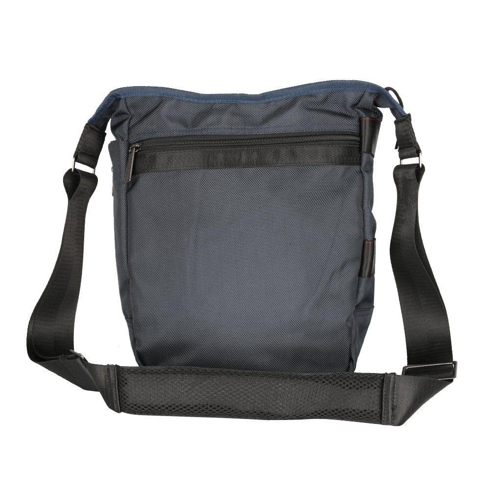Larswon Vertical Messenger Bag for Men & Women - Blue | Work & Travel