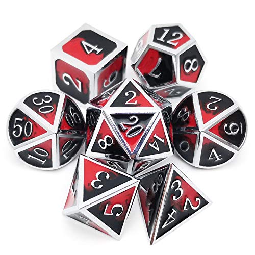Silver Red Black