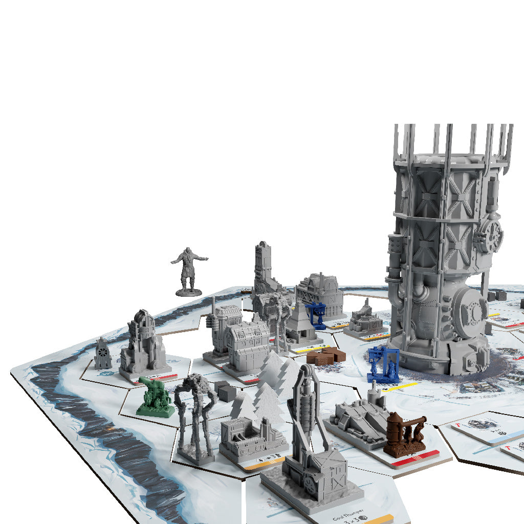 Frostpunk Board Game Miniatures Set - Official Collector's Edition for Tabletop RPG & Strategy Games - Perfect for Game Nights and Collector Displays
