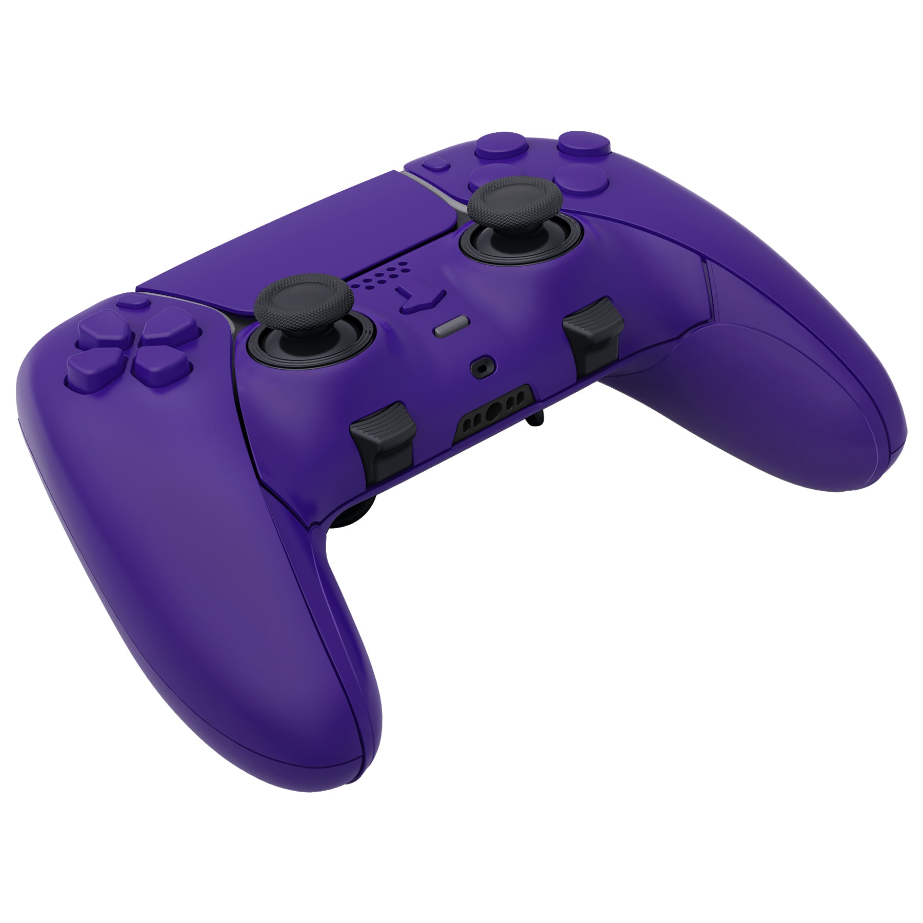 eXtremeRate Purple Full Housing Shell with Buttons & Touchpad Cover for PS5 Edge Controller - Custom Replacement Front & Back Plates | Gaming Accessories for PS5 Edge Wireless Controller | Perfect for Competitive Gaming & Customization