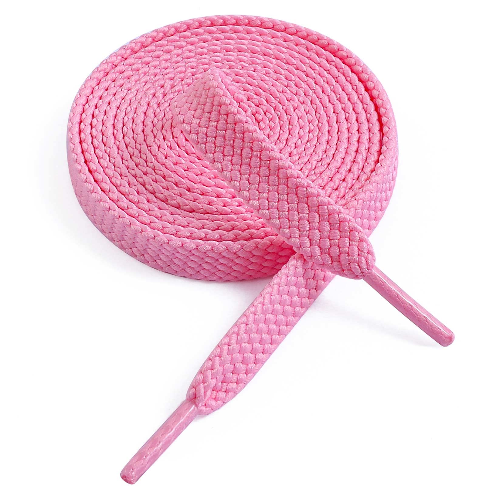 VSUDO Flat Double Layer Sneaker Shoe Laces - Durable Thick Flat Shoelaces for Casual Shoes & Athletic Sneakers | Perfect for Running, Walking & Everyday Wear