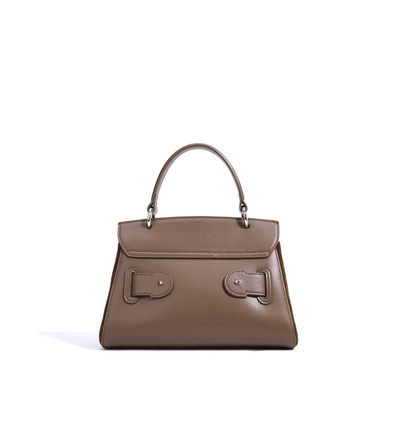 Premium Suede Leather Tote Bag for Women - Stylish & Durable Handbag for Work, Travel & Everyday Use