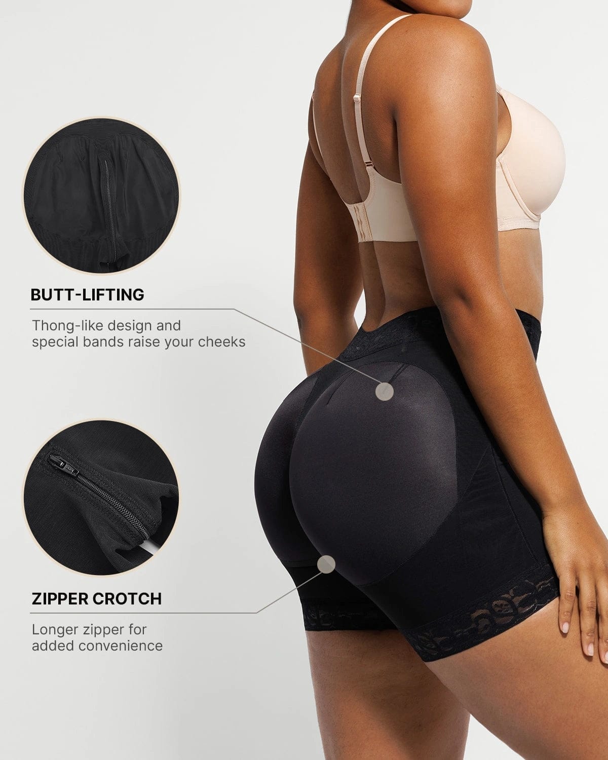 AirSlim® Tummy Control Shapewear - Butt Lifting Shorts for Women | High Waisted Slimming Underwear | Perfect for Workout, Yoga & Everyday Wear