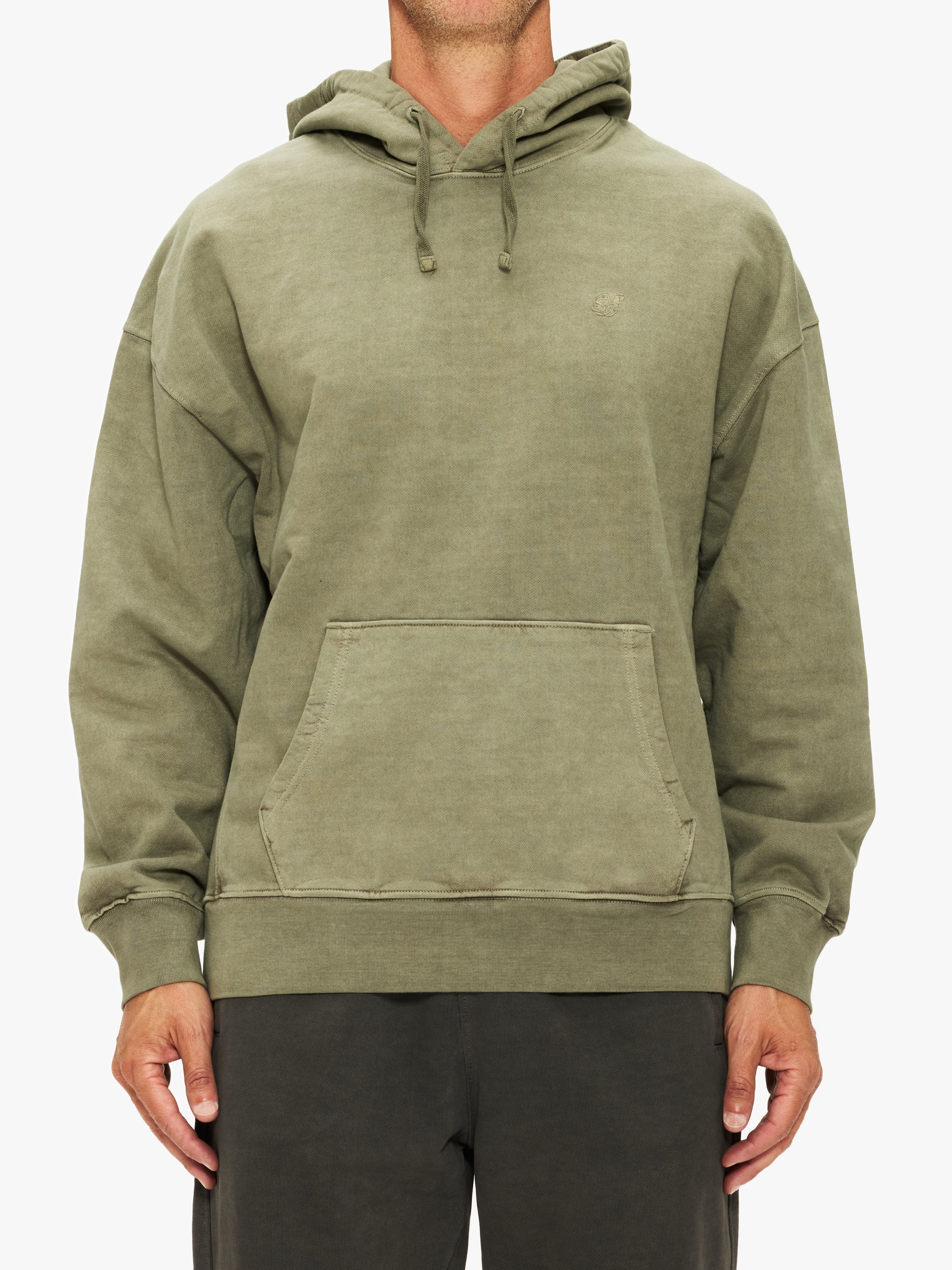 Warren Pigment Dyed Hoodie for Men - Soft & Stylish Pullover Sweatshirt - Perfect for Casual Wear, Street Style & Outdoor Activities