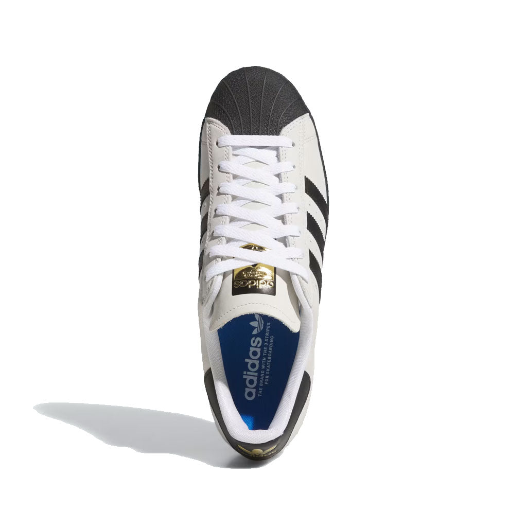Adidas Superstar ADV Sneakers - Crystal White, Core Black & Cloud White | Classic Comfort for Casual Wear, Street Style & Everyday Fashion