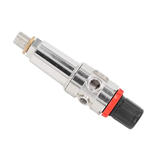 Universal Air Compressor Filter Moisture Separator - Zinc Alloy Housing, Easy Connect Oil/Water Trap with Manual Drainage | Removes Dust, Oil & Moisture for Clean Compressed Air | Ideal for Workshops, Garages & Industrial Applications