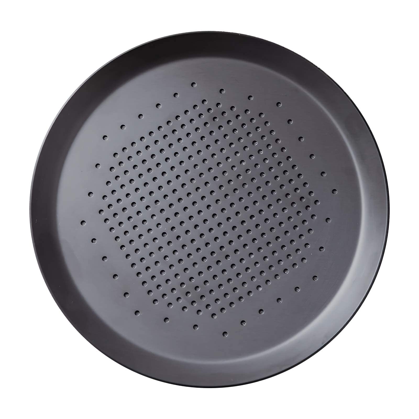 8 Inch Perforated Pizza Crisper Pan - Non-Stick Round Pizza Tray with Holes for Even Baking | Perfect for Oven, Air Fryer & BBQ | Ideal for Homemade Pizza, Bread, Cookies & Pastries