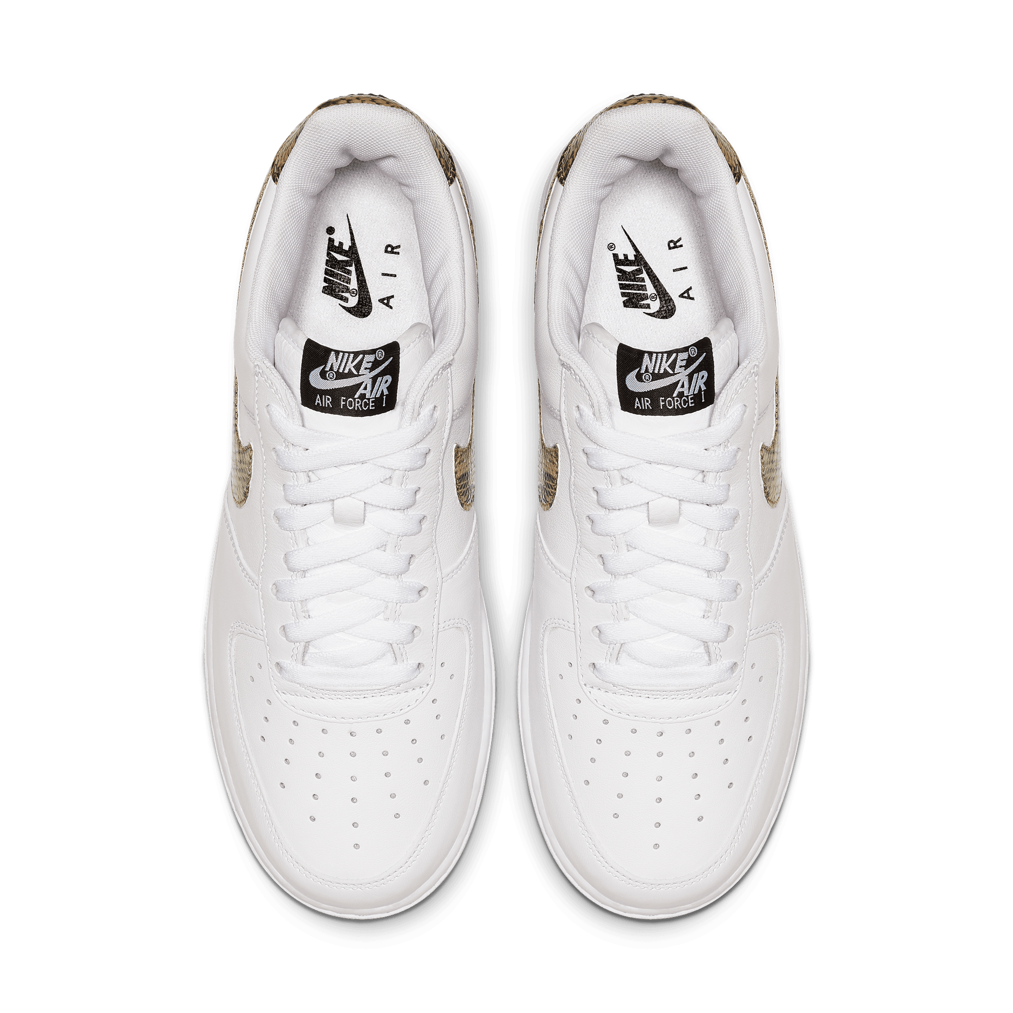 Nike Air Force 1 Low Retro Premium QS Sneakers in Ivory Snake Print - Stylish Casual Shoes for Men & Women | Perfect for Streetwear, Everyday Fashion and Sneaker Collection
