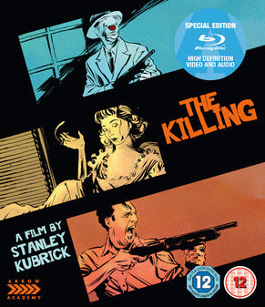 Killing & Killer's Kiss Blu-ray - Classic Film Noir Double Feature - Perfect for Movie Collectors & Film Noir Enthusiasts