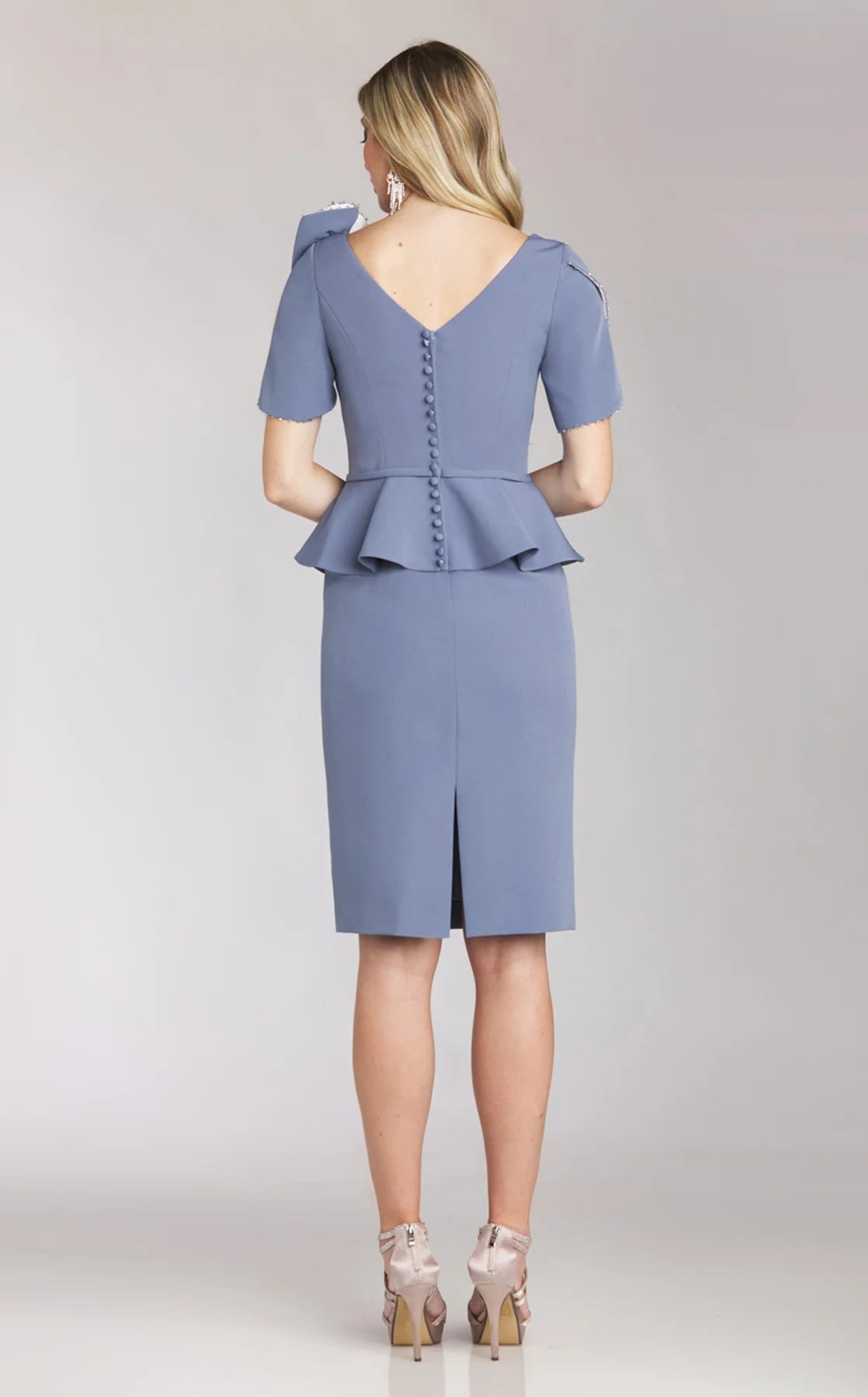 Gia Franco 12203 Women's Elegant Cocktail Dress for Party, Wedding, Evening Events | Flattering A-Line Silhouette & Comfortable Fit