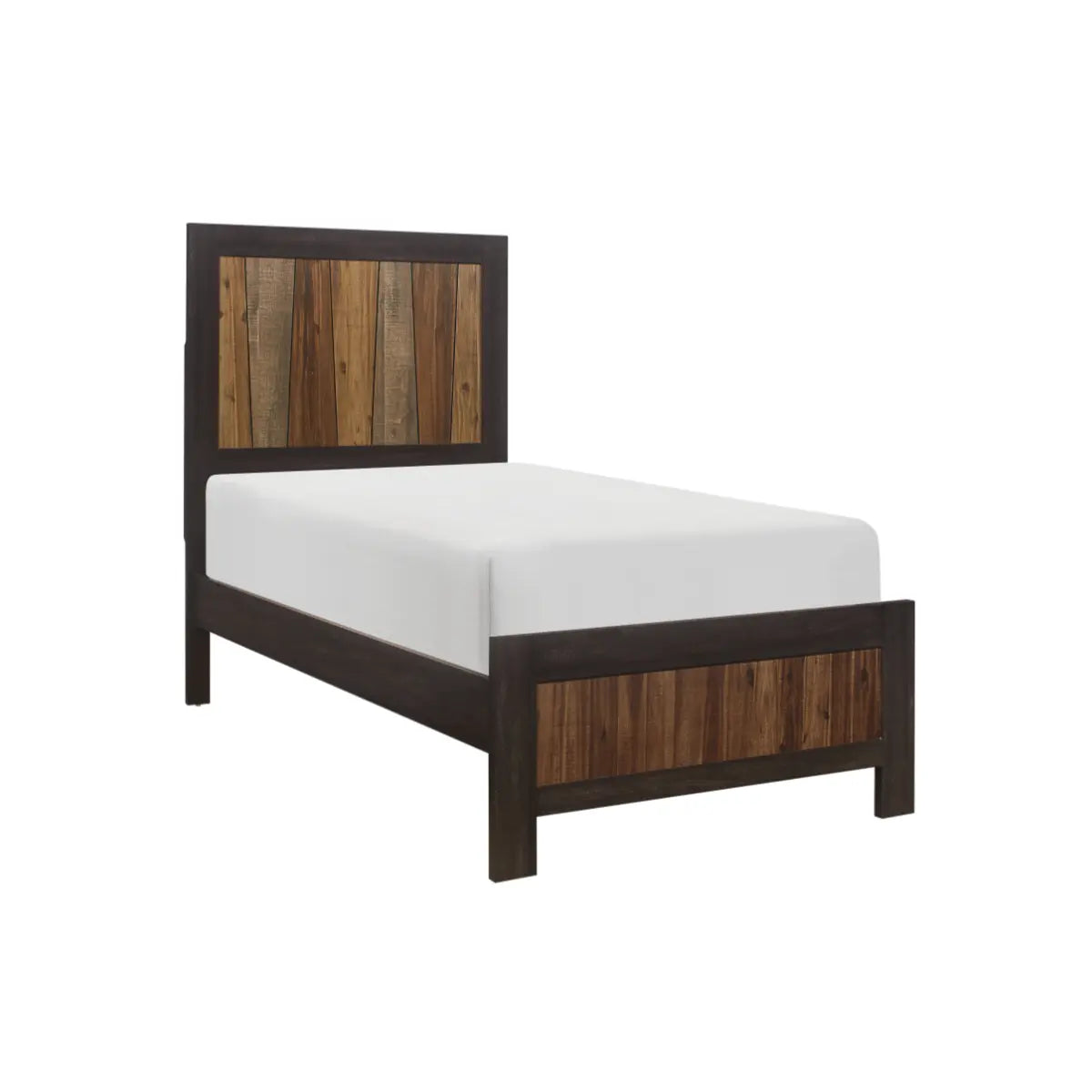 Cooper Bedroom Set 2059 - Queen Size Bed Frame with Nightstands & Dresser - Modern Wooden Furniture for Master Bedroom & Guest Room